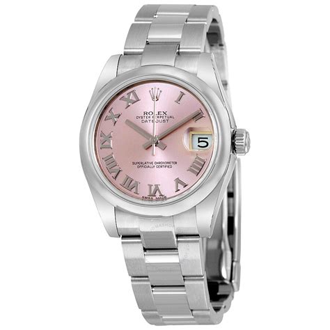 womens rolex watch pink face|Rolex lady Datejust 31.